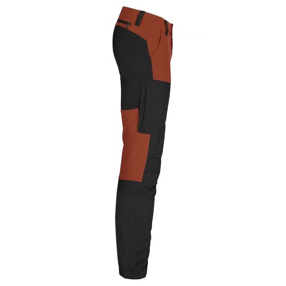 Clique Mens Kenai Cargo Pants / Orange/Black - Picture 3 of 4